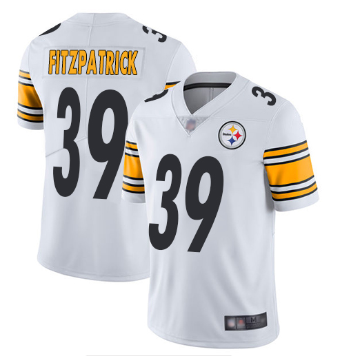 Men's Pittsburgh Steelers #39 Minkah Fitzpatrick White Vapor Untouchable Limited Stitched NFL Jersey